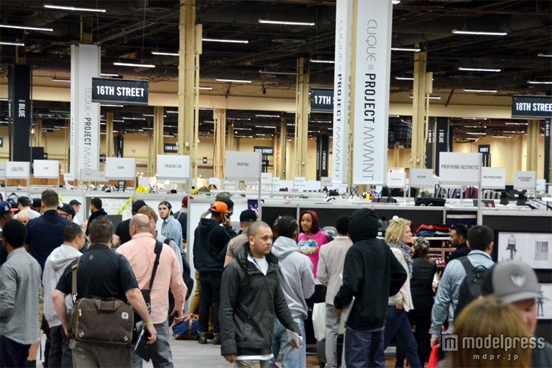 「MAGIC」会場の様子（「MAGIC」2013S／Sにて）