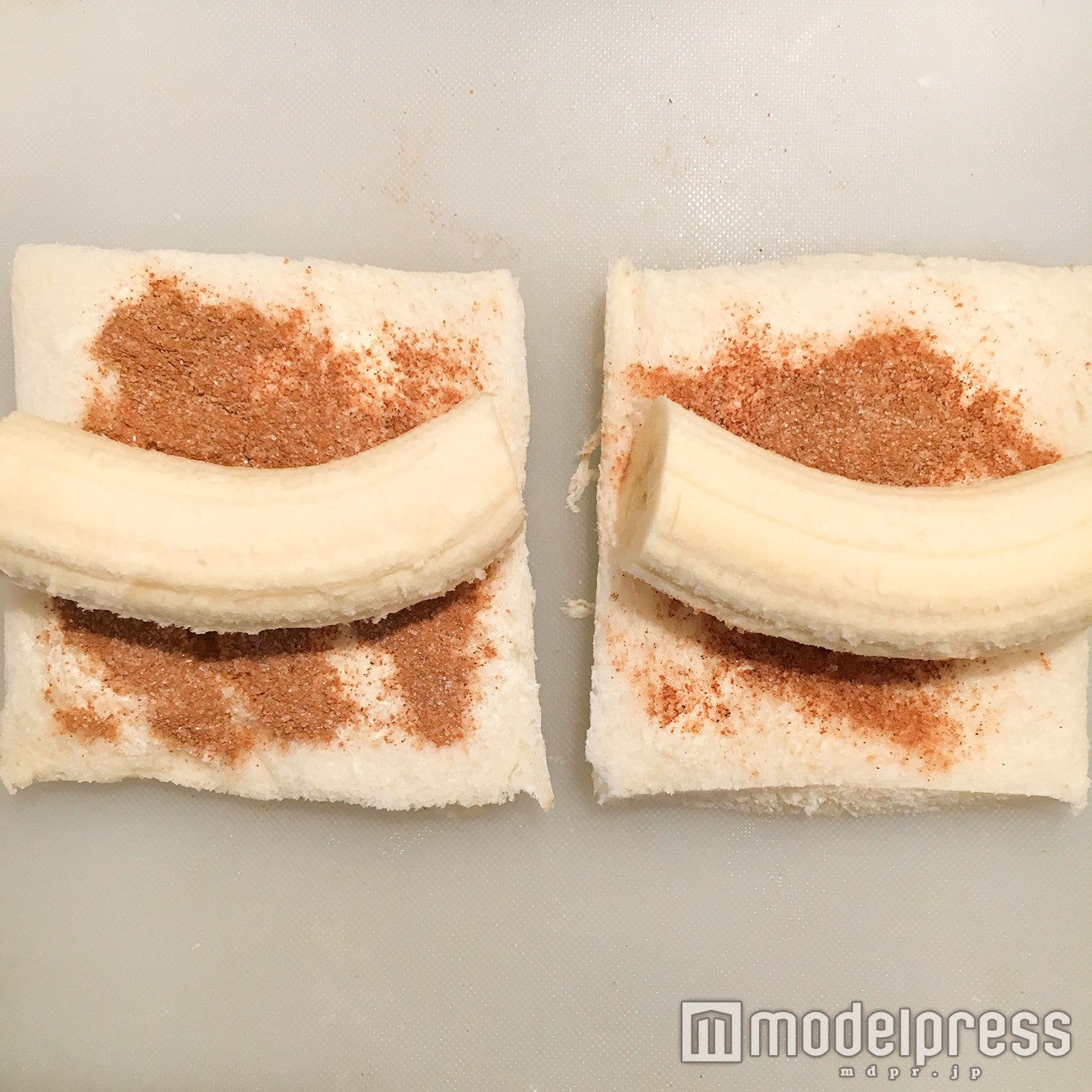 バナナを巻いていこう／画像提供：柏原歩