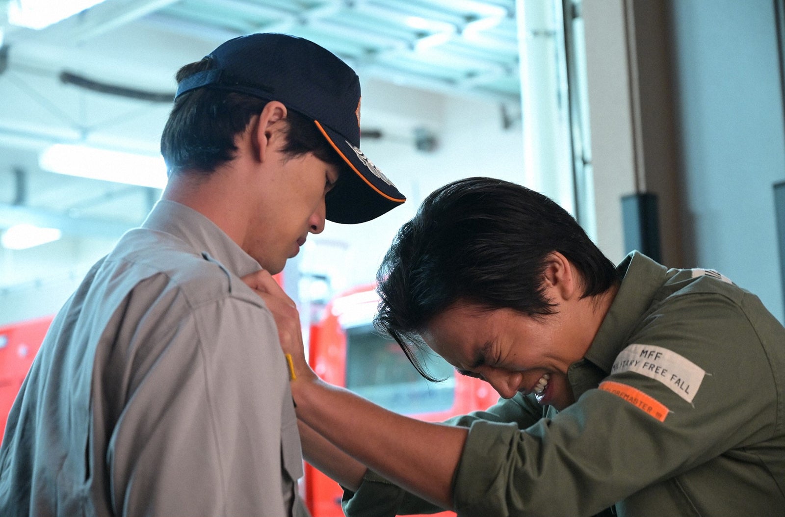 福士蒼汰、桐谷健太／「4分間のマリーゴールド」第5話より（C）TBS