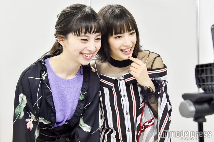 中条あやみ、広瀬すず(C)モデルプレス