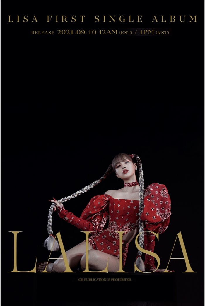 Blackpinkリサ ソロデビュー 本名 Lalisa をアルバム名に モデルプレス Blackpinkリサ ソロデビュー 本名 Lalisa をアルバム名に モデルプレス