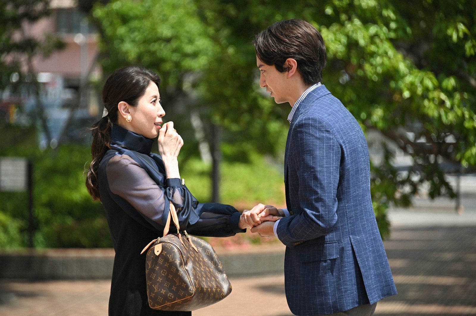 三石琴乃、中山麻聖「リコカツ」第6話より（C）TBS