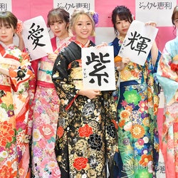 れいたぴ・なえなのら人気モデルが振り袖姿で集結 新年の抱負を宣言