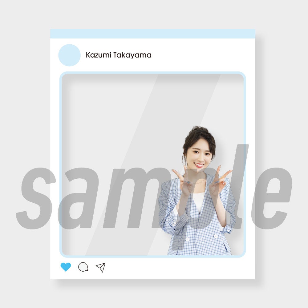 高山一実／アクリルカード（C）乃木坂46LLC／（C）Sony Music Solutions Inc.