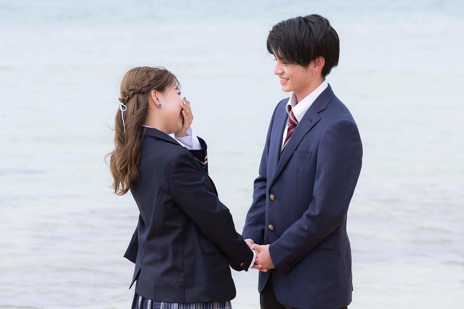 くるみ、よしと「恋する◆週末ホームステイ2022春」最終話（C）AbemaTV, Inc.