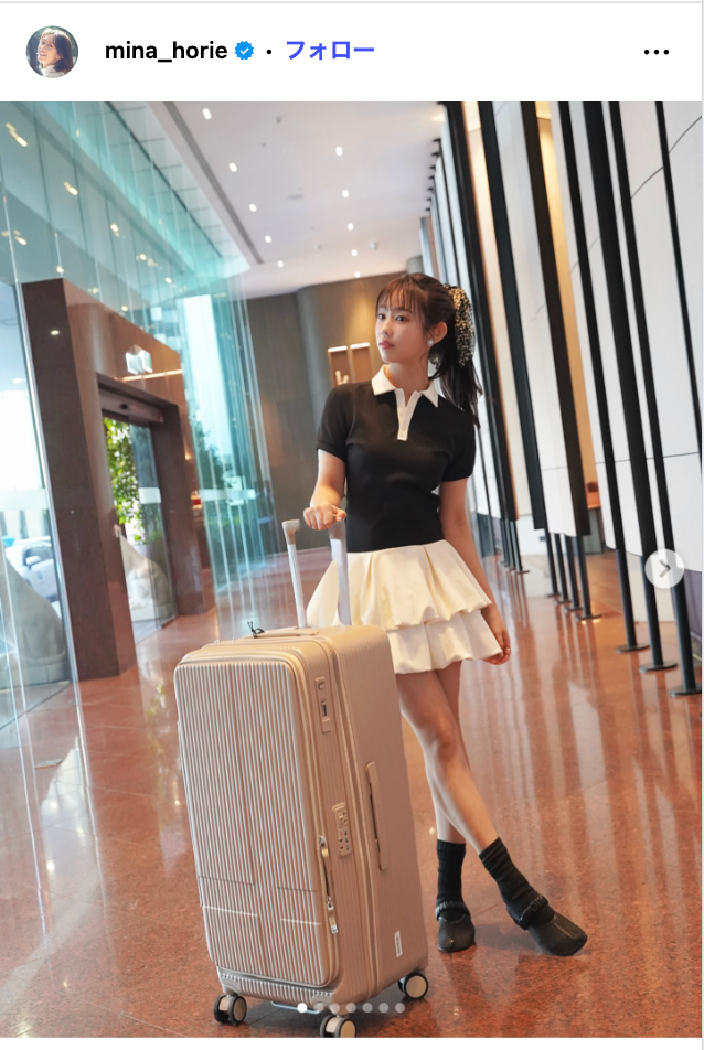 堀江聖夏Instagramより