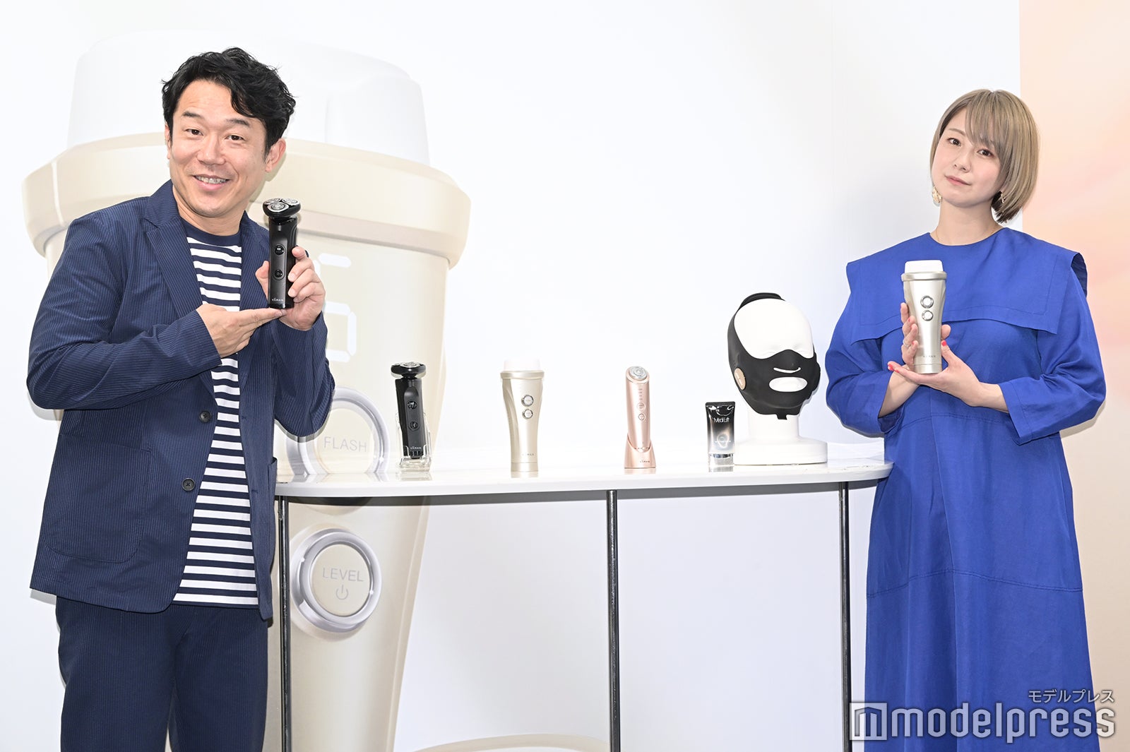 ヒデ、田中美保（C）モデルプレス