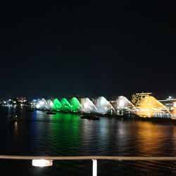 美しいびわ湖の夜景／画像提供：琵琶湖汽船