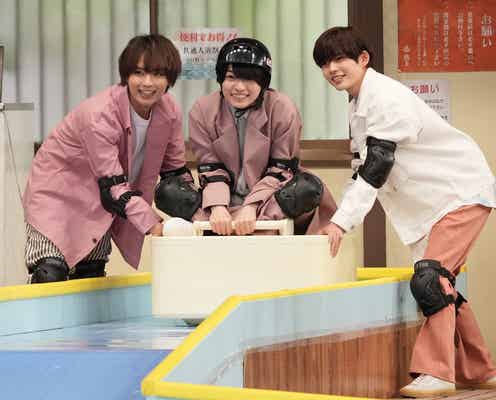 なにわ男子、はこね男子と“箱根ソープウェイ選手権”でガチ対決「この道は御堂筋みたいなもの」