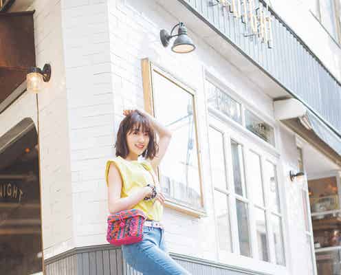 乃木坂46堀未央奈、ほっそり二の腕あらわ “変幻自在”パンツルックが可愛い
