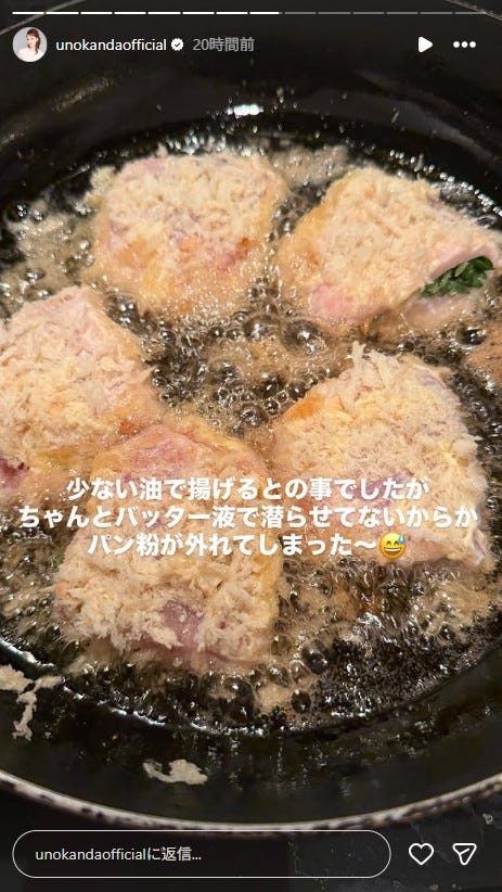 神田うのInstagramストーリーズより