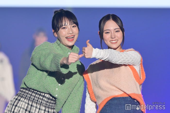 平川そよ花さん、伊藤日菜子さん「TGC CAMPUS STAGE」より(C)モデルプレス