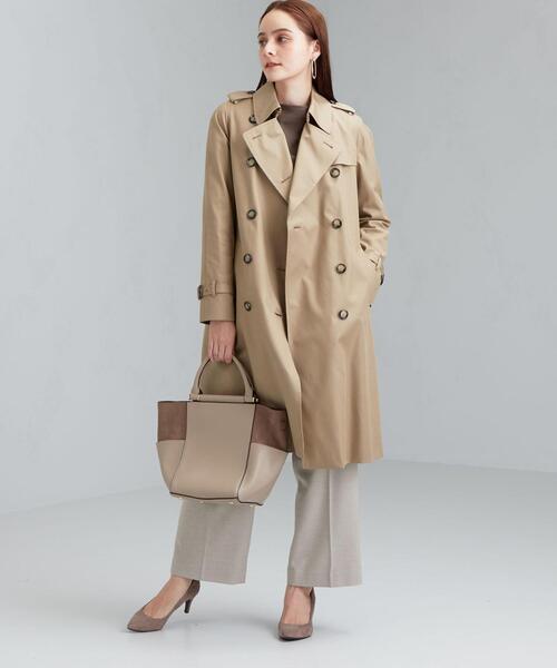 ベージュのトレンチコートに合う冬コーデ選 寒い季節にぴったりの着こなし モデルプレス