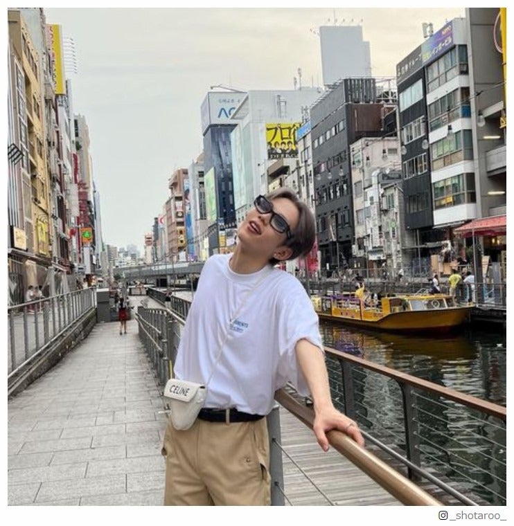 NCTショウタロウ、ユウタと来日 大阪満喫ショットに反響殺到「ライブ参戦？」「ユウタの故郷楽しんで」