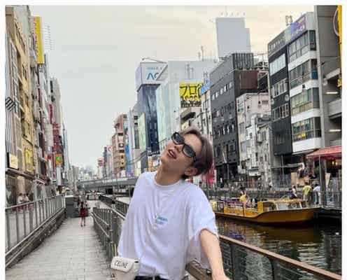 NCTショウタロウ、ユウタと来日 大阪満喫ショットに反響殺到「ライブ参戦?」「ユウタの故郷楽しんで」