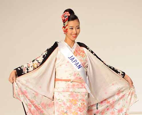 「2015ミス・インターナショナル」日本代表、受賞に輝く