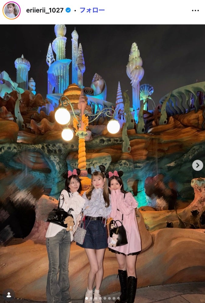 千葉恵里Instagramより