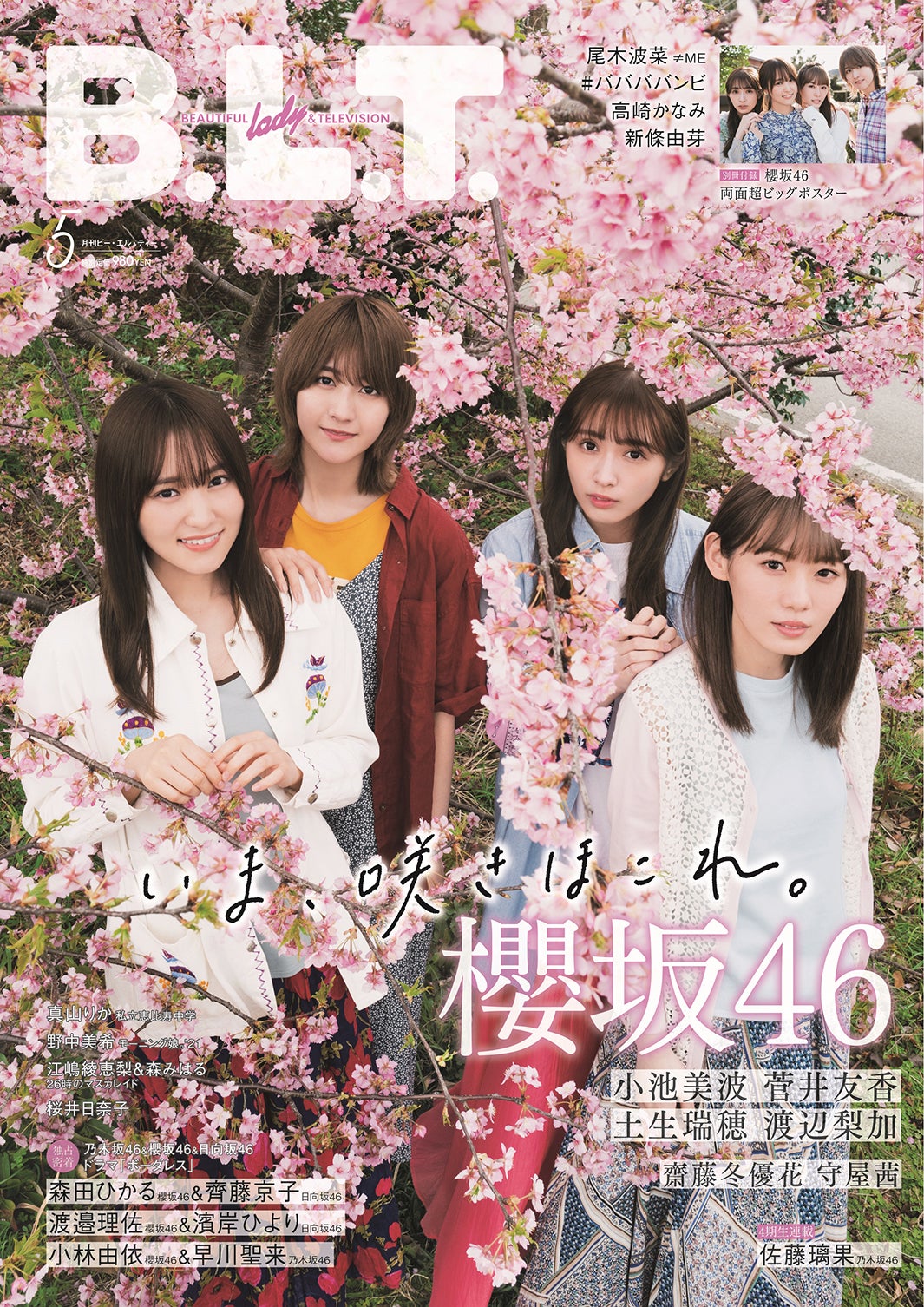 櫻坂46 小池美波 小林由依 大園玲 守屋麗奈 直筆サイン ポスター