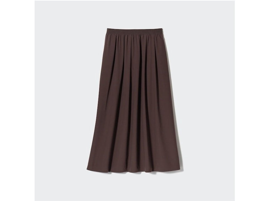 ユニクロ　ボリュームロングスカート　3990円（税込）