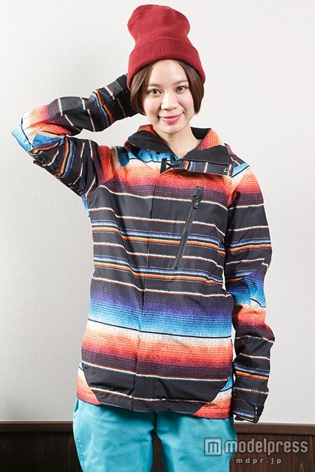 カジュアルなボーダープリントのウェアでクールに（イメージ）