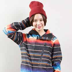 カジュアルなボーダープリントのウェアでクールに(イメージ)