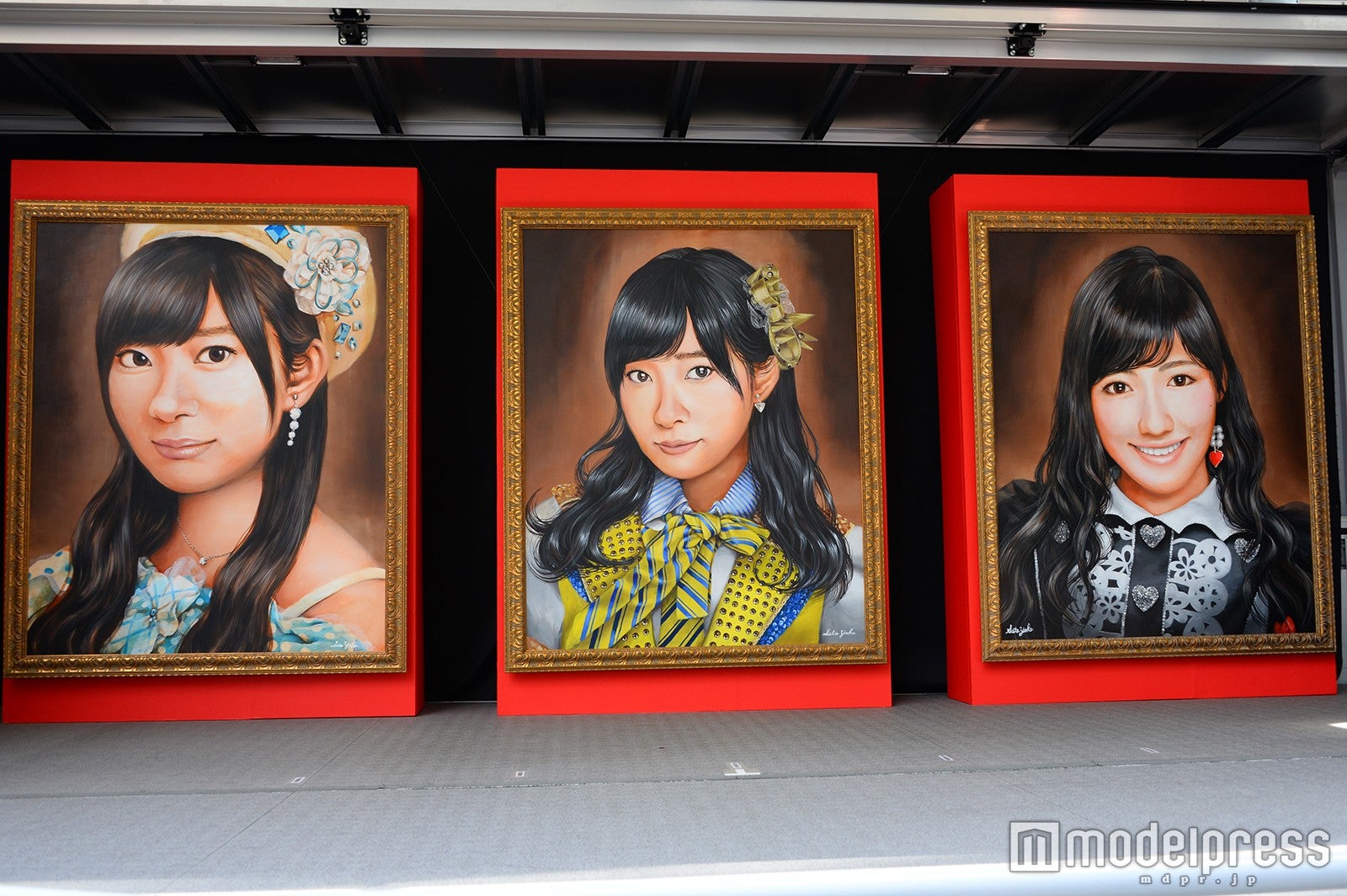 歴代肖像画（C）モデルプレス