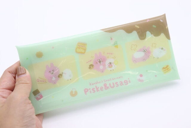 ダイソー ペンケース シャープペンシル カナヘイの小動物 ダイソーのペンケース