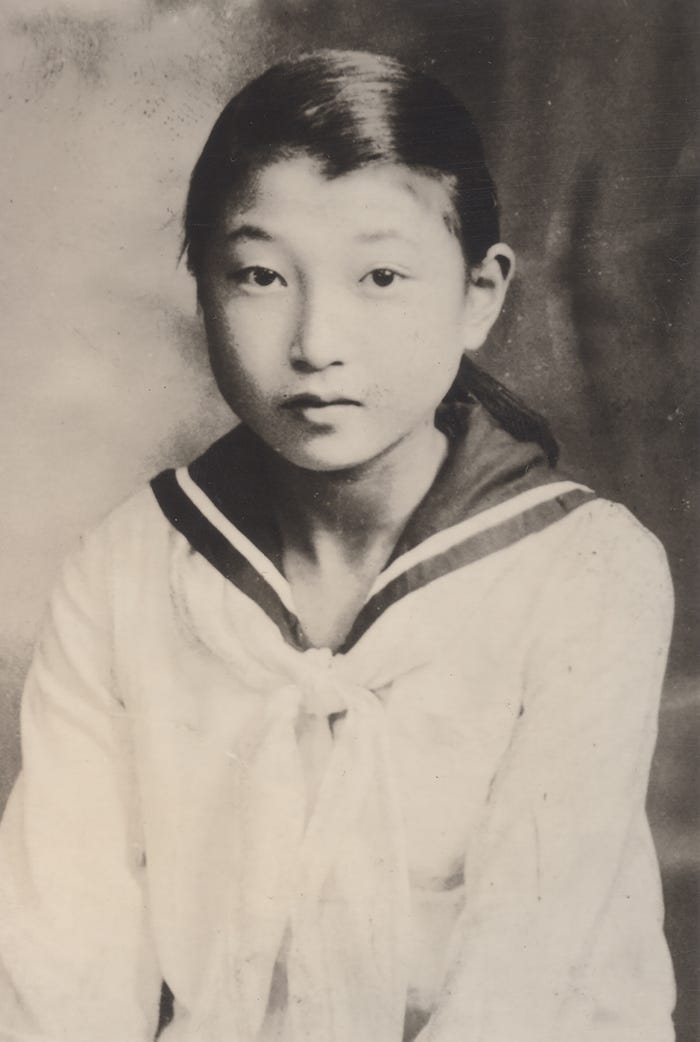 学生時代のトットちゃん/黒柳徹子(提供写真)