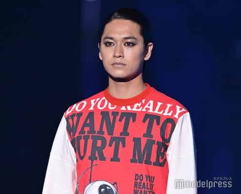 「らんまん」井上想良、囲み目メイクで雰囲気ガラリ パンチ抜群アイテム着こなす<TGC2023A/W>