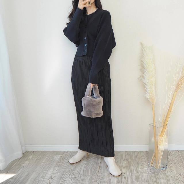 黒ロングタイトスカート タイトスカート