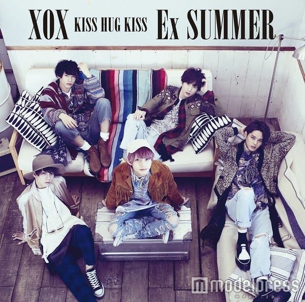 XOX 2ndシングル「Ex SUMMER」(2016年5月3日発売)通常盤