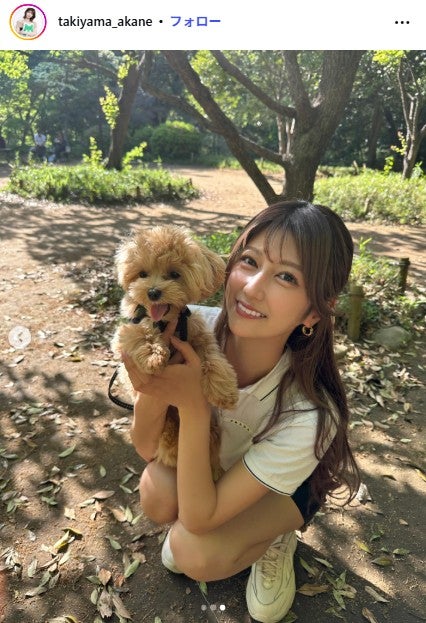 瀧山あかねInstagramより