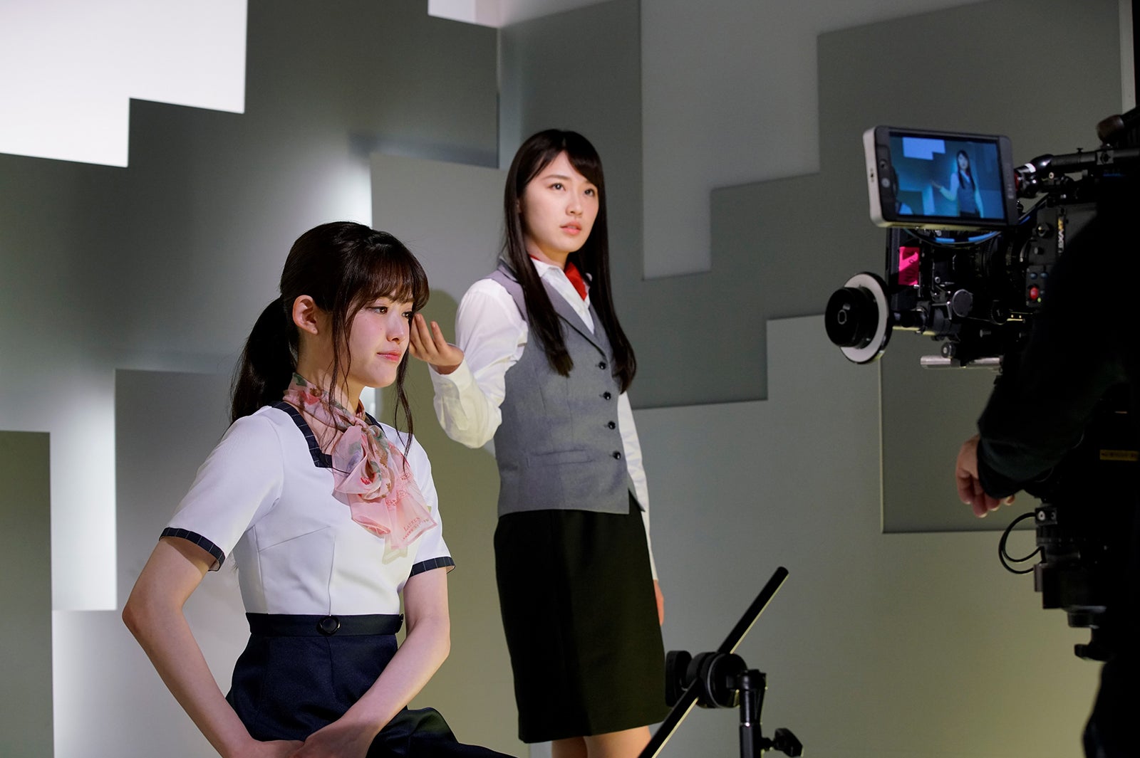 乃木坂46・CMメイキング「かわいい制服」編／提供写真