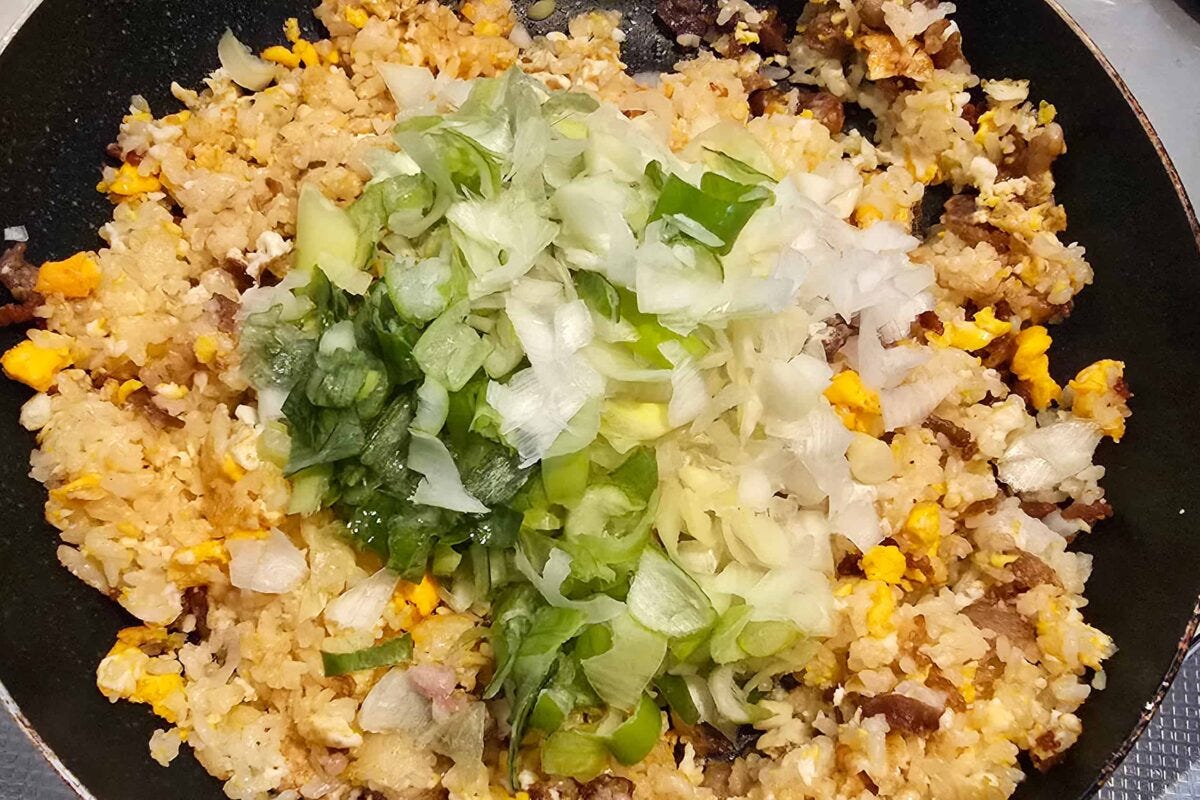 ねぎ塩炒飯