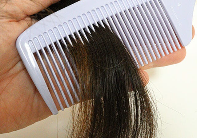 ダイソー　トリートメントコーム　使用感