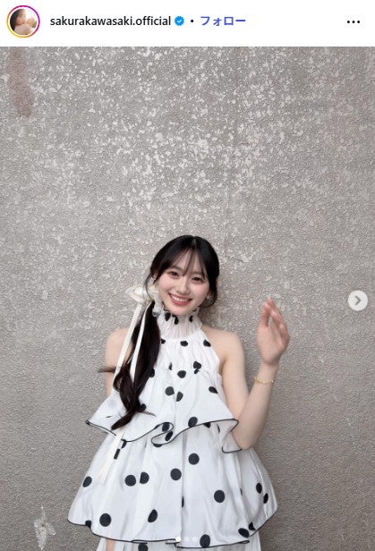 川崎桜Instagramより