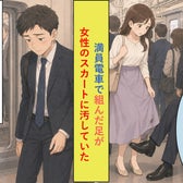 組んだ足で隣のスカートを汚した俺、謝れなかった直後に届いた声