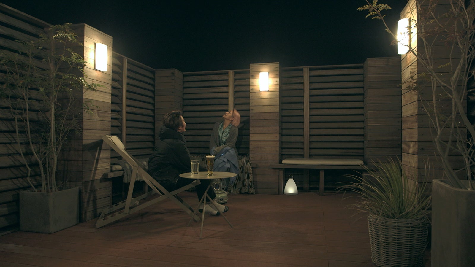 玲生、花「TERRACE HOUSE TOKYO 2019-2020」39th WEEK（C）フジテレビ／イースト・エンタテインメント