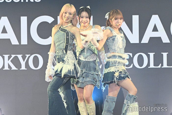 SUZU(山本すず)、MOMONA(笠原桃奈)、TSUZUMI(海老原鼓)(C)モデルプレス