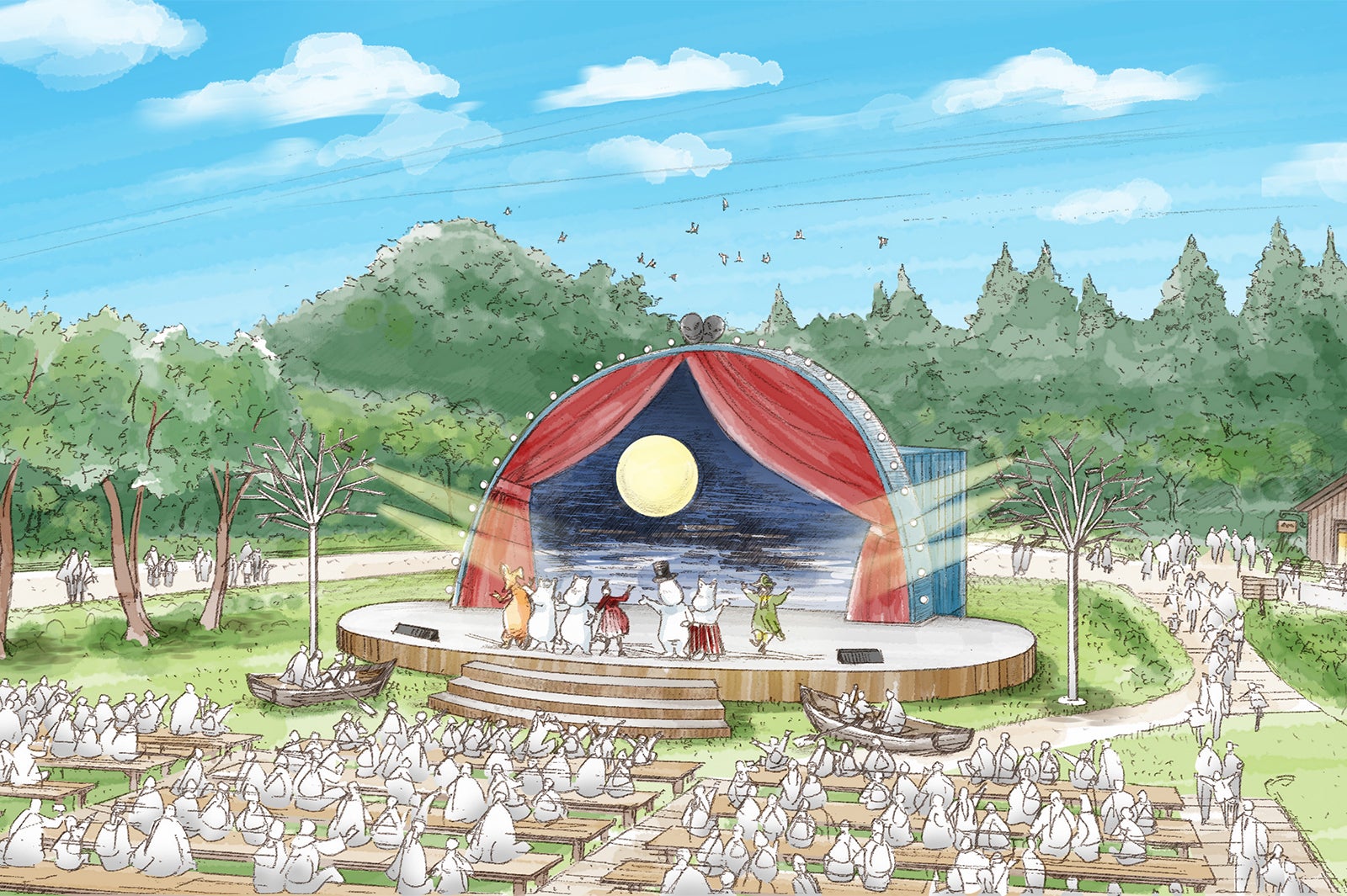 ムーミンバレーパークイメージ（C）Moomin Characters TM