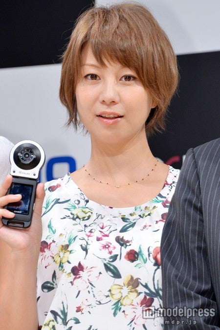 田中美保、夫の試合を観戦　エピソードを語る