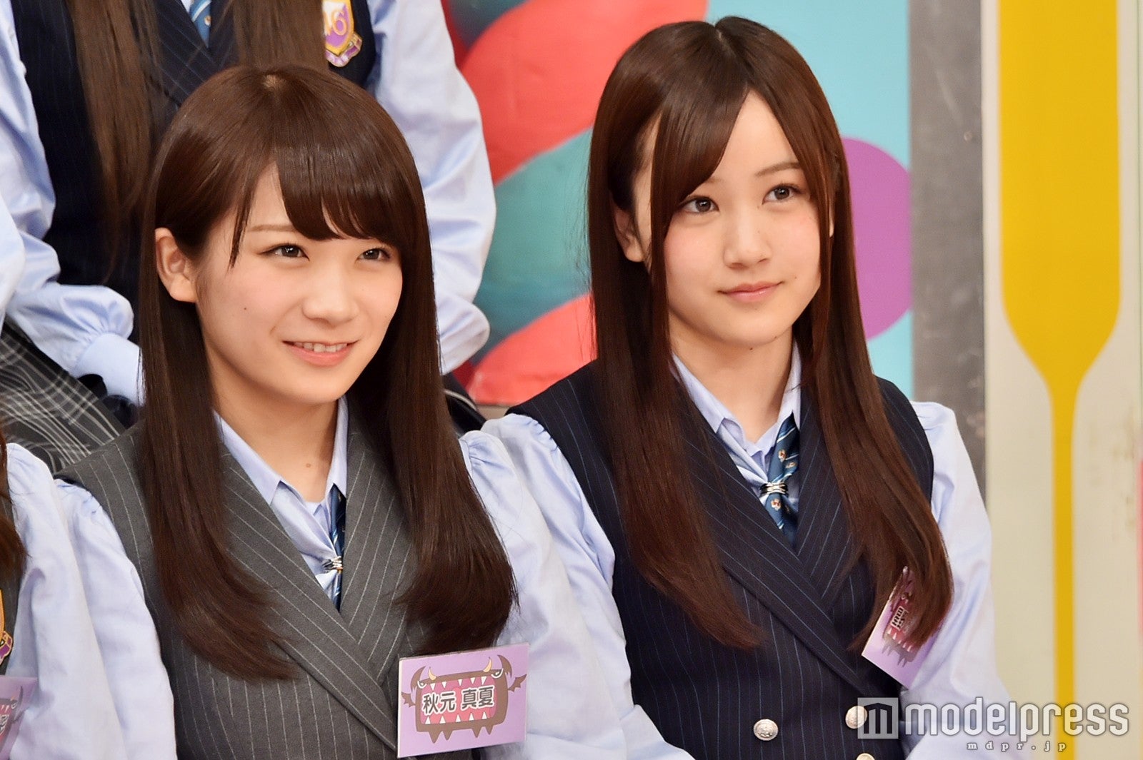 秋元真夏、星野みなみ（C）モデルプレス