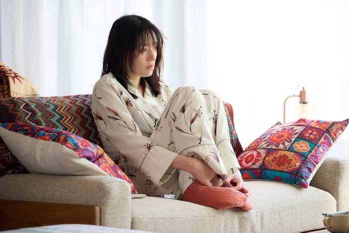 栗山千明「彼女がそれも愛と呼ぶなら」第1話(C)YTV