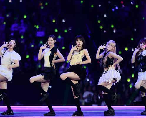 ILLITイロハ、客席の両親に呼びかけ ユナは大役務める【SBS INKIGAYO LIVE in TOKYO】