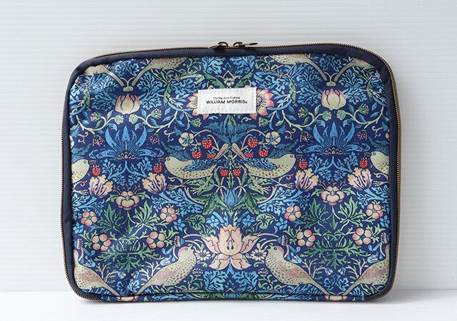 ウィリアム・モリス 収納ポーチ ムック本 ムック 付録 人気 おすすめ オススメ 宝島社 宝島 レビュー 便利 優秀 当たり 最高 2023 ウィリアム・モリス 収納ポーチ ウィリアムモリス WILLIAM