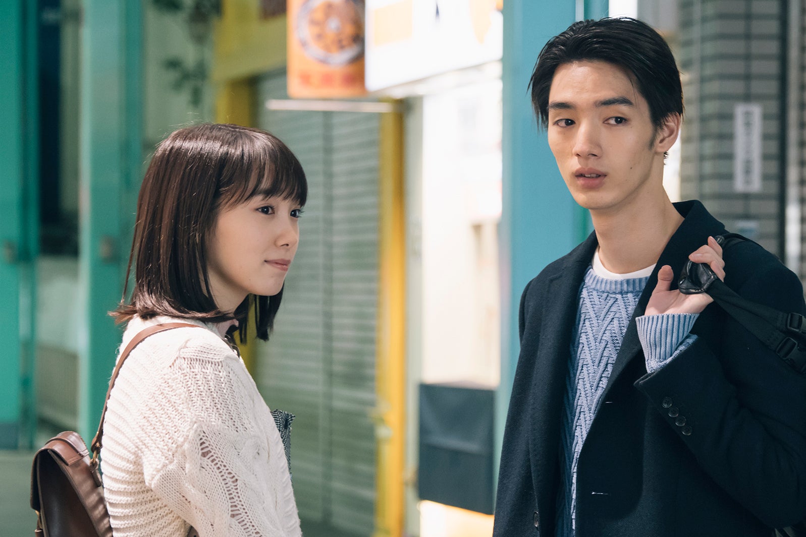 飯豊まりえ、清水尋也／「電影少女」第4話より（C）「電影少女2018」製作委員会