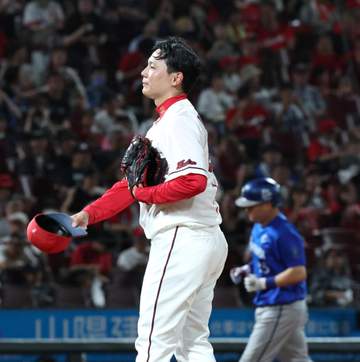 広島完敗 今季初4連勝ならず 先発・栗林が七回途中6失点で5敗目 打線は二回に勝田の適時打による1点のみ