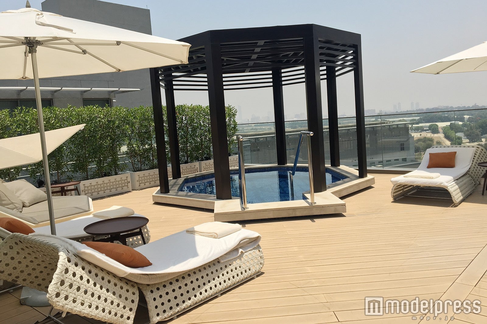 「Four Seasons Hotel Dubai International Financial Centre」プール（C）モデルプレス