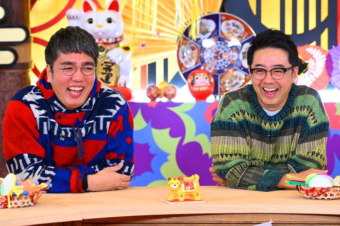 小木博明、矢作兼(おぎやはぎ)(C)中京テレビ、日本テレビ