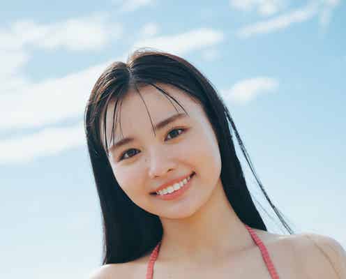 「めざましテレビ」イマドキガール・豊島心桜、初グラビアで色白美バスト披露